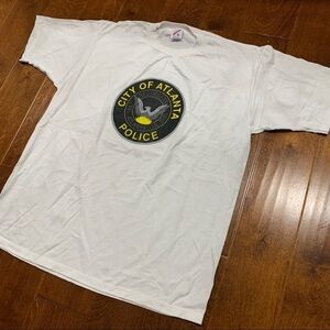 Vintage Atlanta Police Single Stitch T-shirt XL